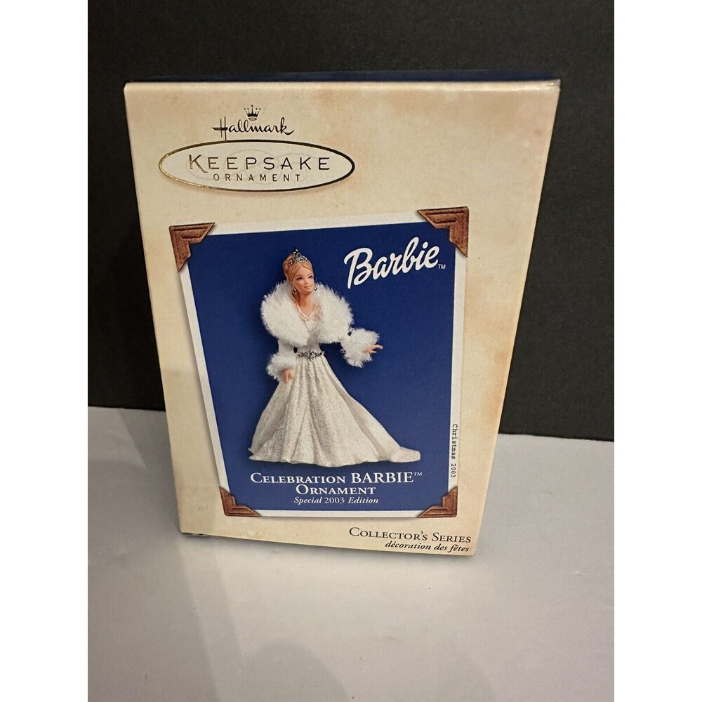 Celebration Barbie Ornament - Special 2003 Edition #4 ~ Hallmark Keepsake ~ 2003